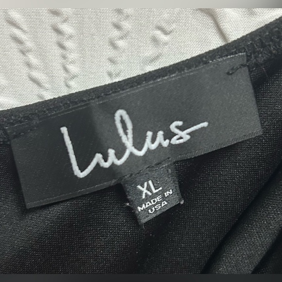 Lulu’s XL After Midnight Strapless Black Jumpsuit - Picture 7 of 8